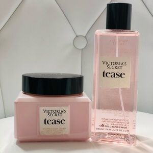 Victoria secret body cream and body spray